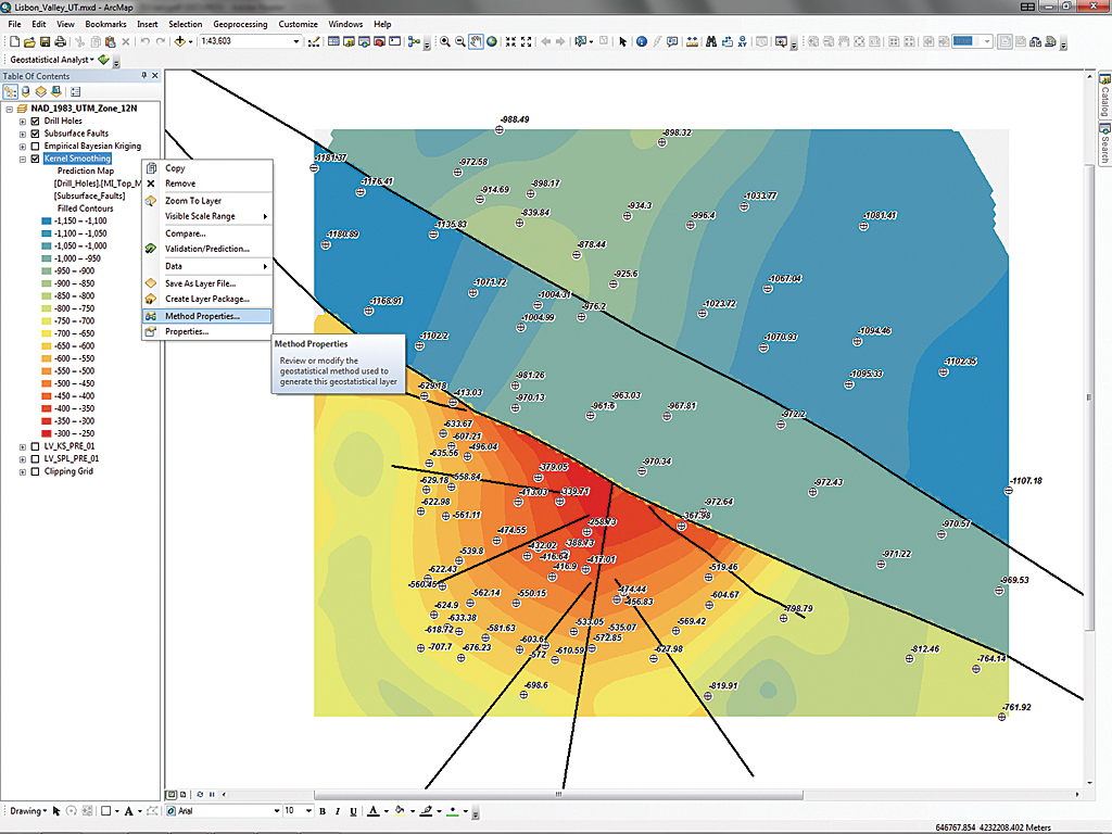 Creating Faulted Geologic Surfaces with ArcGIS ArcUser