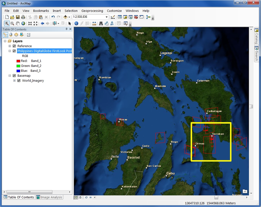 Learn to Work with DigitalGlobe FirstLook in ArcGIS