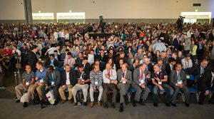 Thousands of people gathered for opening day of the 2015 Esri UC.