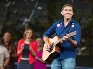 "Click on me and you'll be an explorer," sang Philip Mielke of Esri during his upbeat tune about ArcGIS for Explorer.