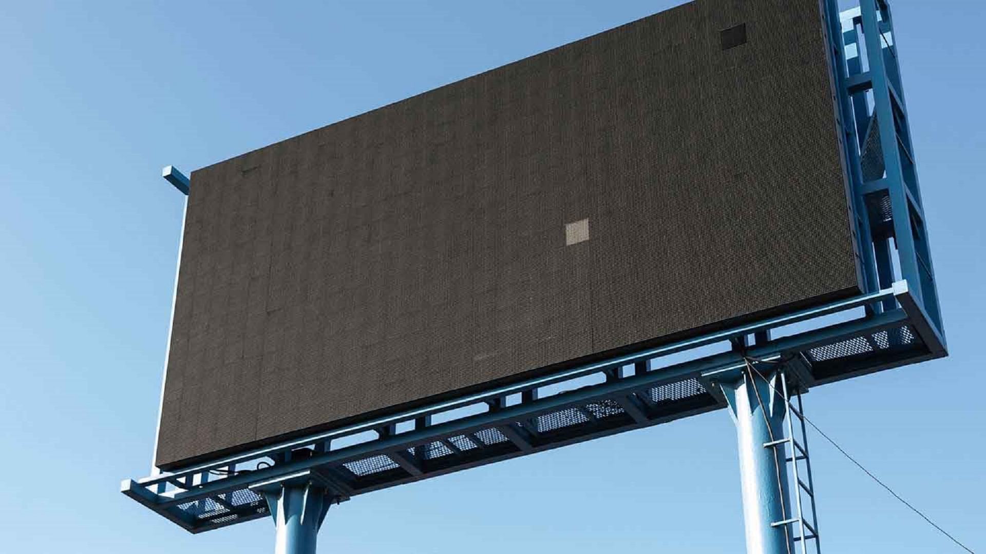 A billboard used in out of home advertising