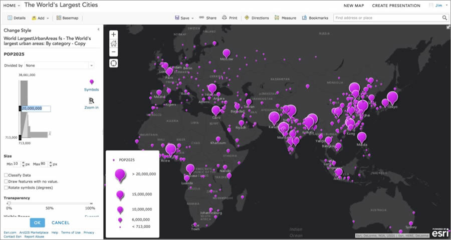 Esri developed Smart Mapping to help people make more useful and beautiful maps.