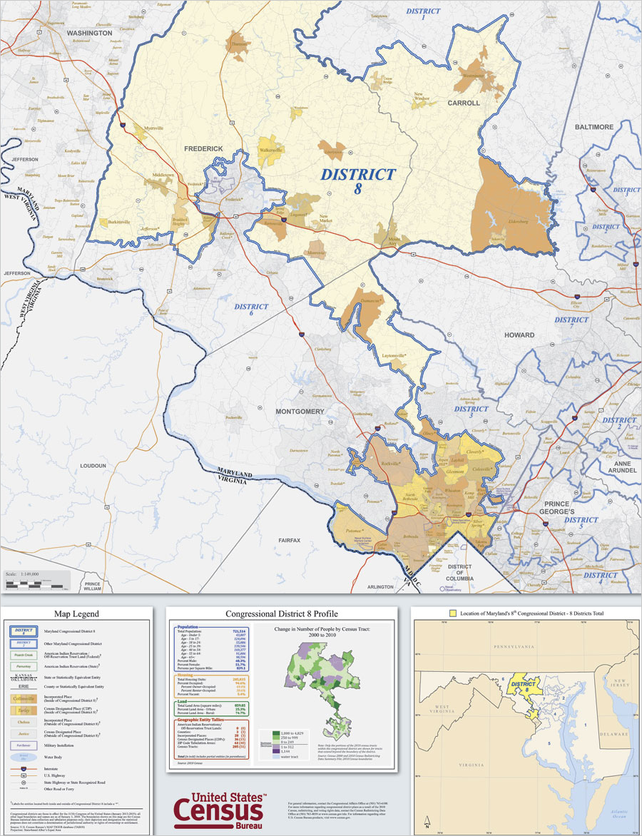 The US Census Bureau's increased use of GIS will help states redistrict their jurisdictions quickly.