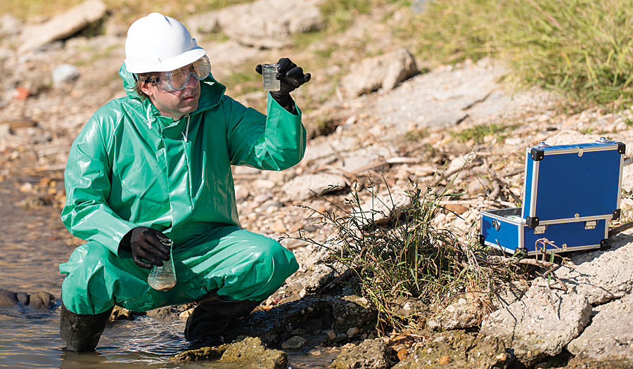 Soil, stream water, and stream sediments for more than 50 geochemical elements were collected.