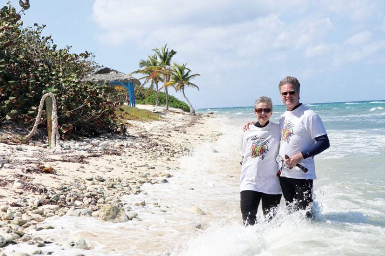 Kathryn Scott and Brian Hall