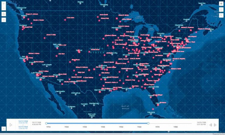 Media Map’s new interactive time slider