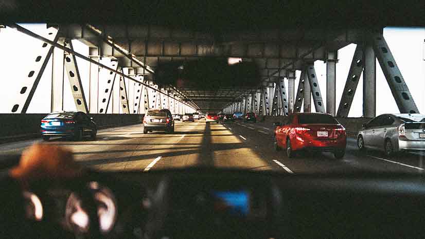 Long-haul truckers might have a windshield view like this
