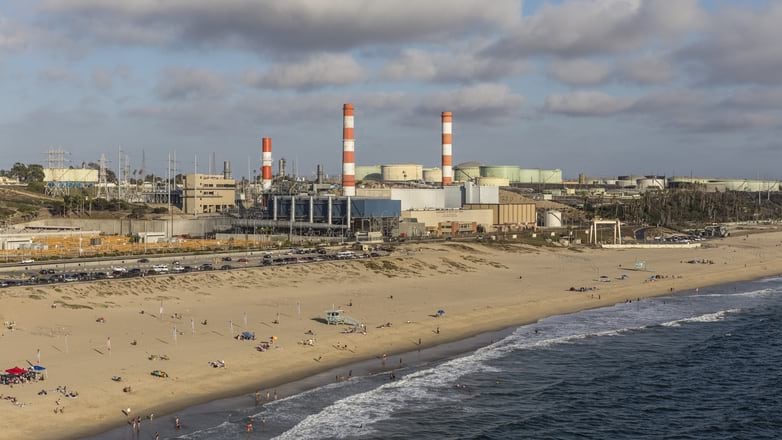 Southern California beach refinery