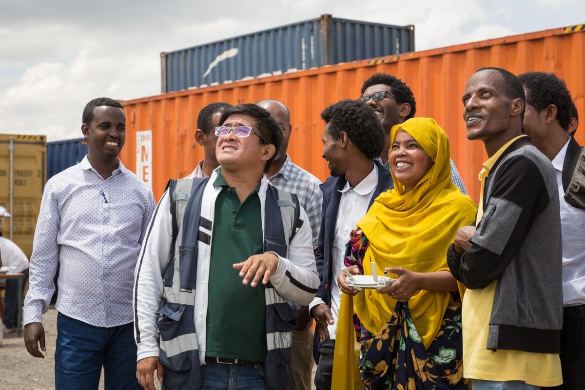 WFP drone training in Ethiopia