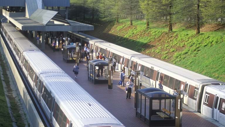 Grosvenor Station in Rockville, Maryland.