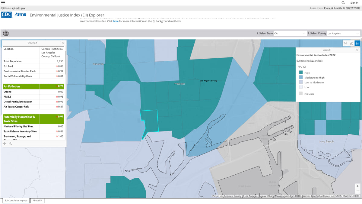 Wilmington Los Angeles EJI