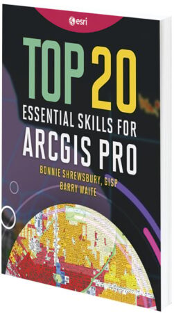Cover of Top 20 Essential Skills for ArcGIS Pro