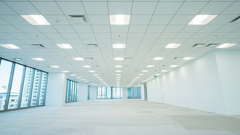 Could empty office space like this spur the trend of competitive socializing?