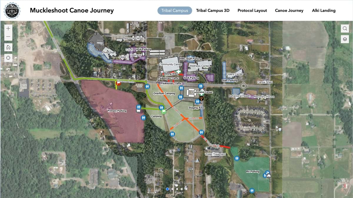 Muckleshoot tribal campus