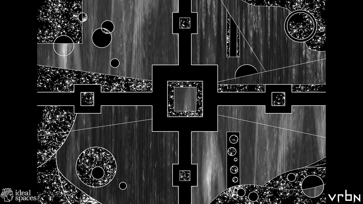 The wire frame rendering of Disrupted Utopia