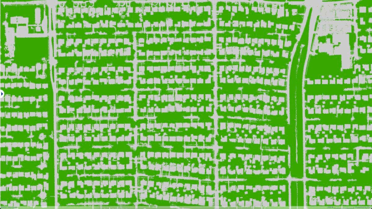 Impervious surface AI work in Houston