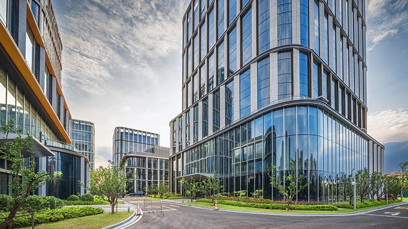 Real estate developers must design for resilience on corporate campuses like this