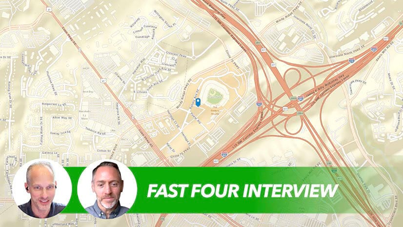 A map showing a new real estate development reminds us to account for human sensors in placemaking