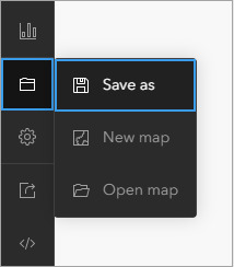 A toolbar snippet with the words "save as" highlighted
