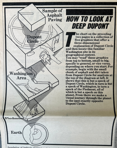 3D model of a city in which multiple buildings are also displayed with interior components, such as rooms and hallways, in the context of the larger web scene.