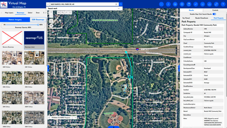 Map titled “Oceanic Oscillations: The World’s Tides at Their Greatest Ranges.” The maps is black, with a continuous, interconnected blue representing the world’s ocean’s as the central feature, and landmasses de-emphasized around the edges. A key on the lefthand side titled “Global Tidal Ranges” indicates that different shades of blue represent different tidal ranges, with the lightest being the greatest ranges.