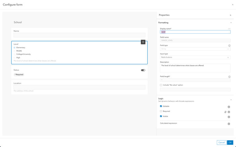 A graphic displaying nine theme options, each with different colors and basemaps, labeled with the name of each option.