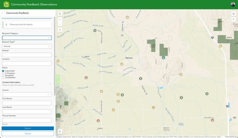 A graphic displaying nine theme options, each with different colors and basemaps, labeled with the name of each option.