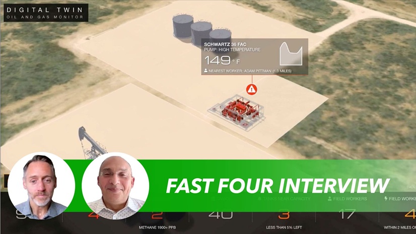 A 3D model of an oil field might be the output of an AI agentic flow