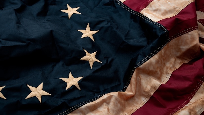 Old American flag