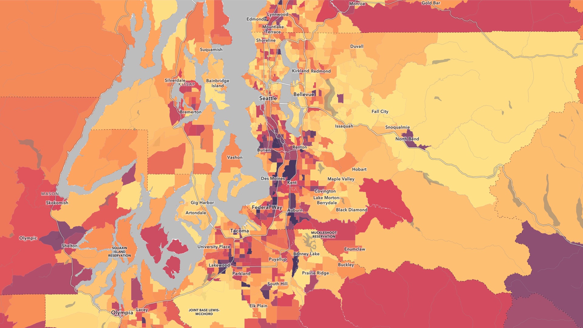 Health insurance around Seattle, WA