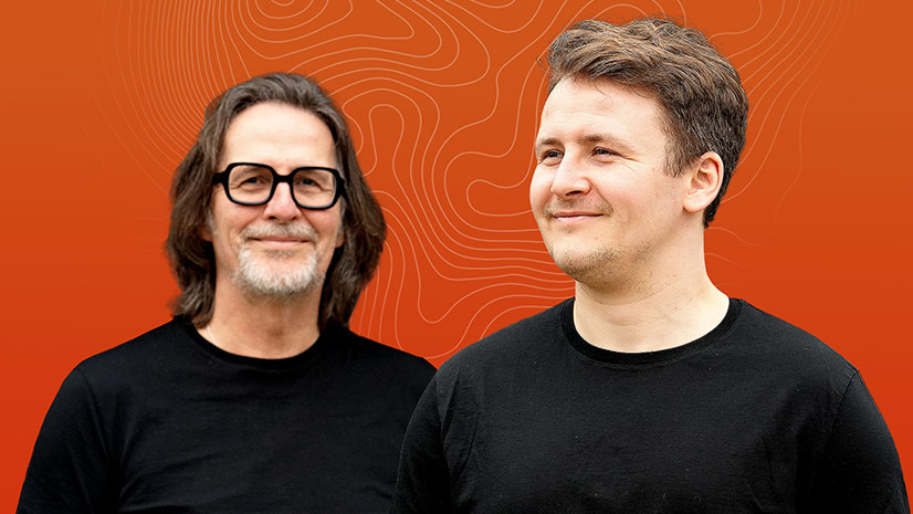 Erwin and Marcus Rademaker of the Port of Rotterdam