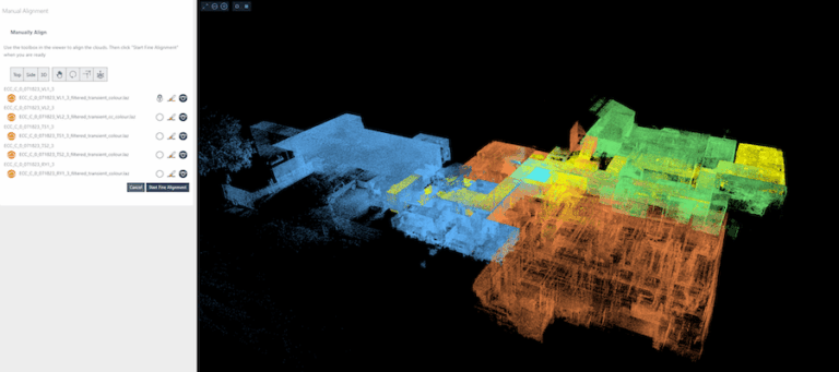 A point cloud integration