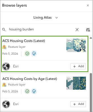 A Living Atlas layer