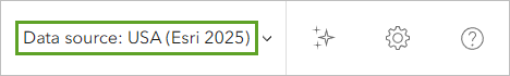 The words data source USA in a rectangular box