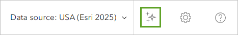 The Business Analyst assistant (preview) button