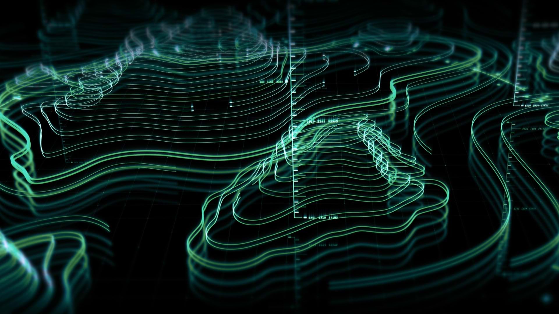 A topographic map strewn with green digital lines indicates the complexity of tax jurisdictions
