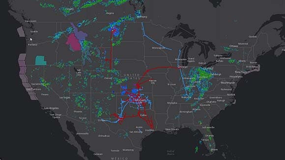 Tracking weather's impact on assets and sales Tracking weather's impact on assets and sales