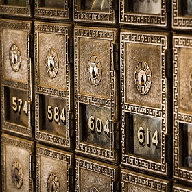 Bank deposit boxes; image by Tim Evans Bank deposit boxes; image by Tim Evans