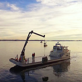 Boat on Puget Sound Boat on Puget Sound