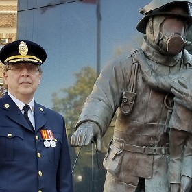 John Kobarda, Chief of the London Fire Department
