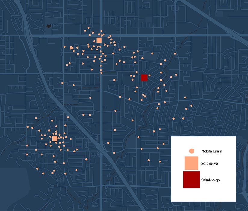 Tracking mobile app users without a countervailing dataset