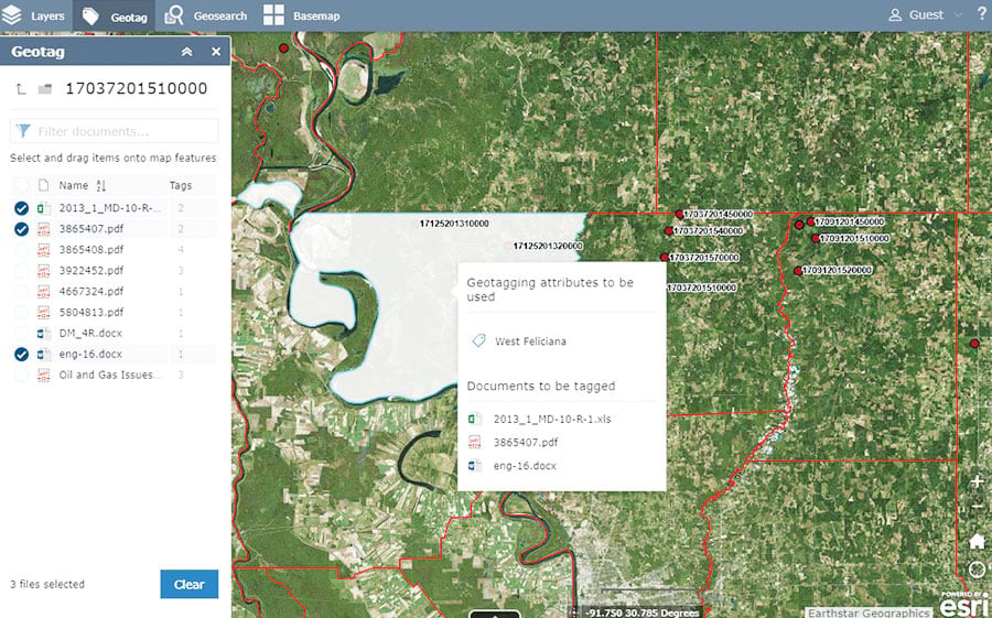 ArcGIS Map Search