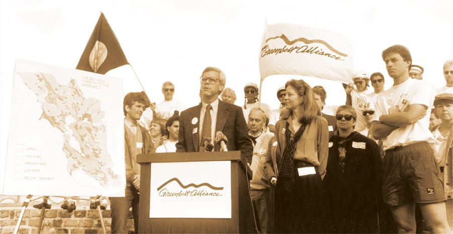 Orman speaking for the Greenbelt Alliance Orman speaking for the Greenbelt Alliance