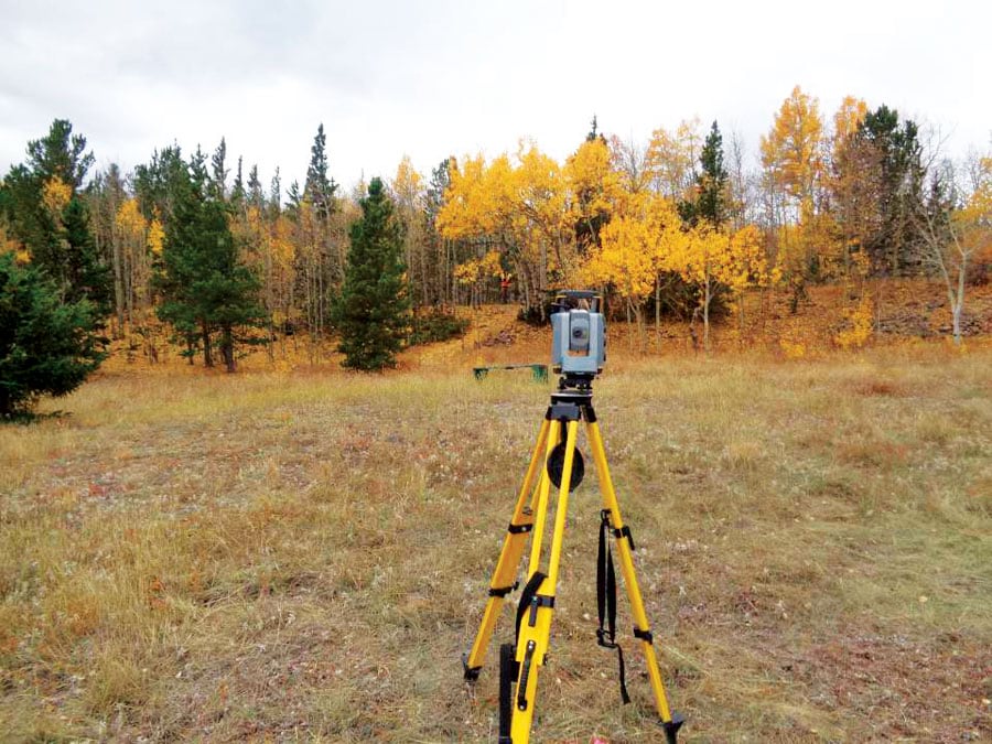 A Trimble S7 Total Station