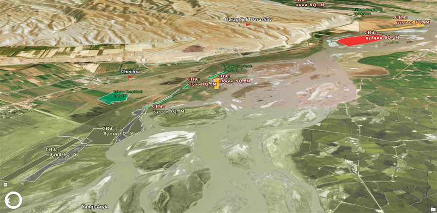 Visualizing hazardous areas Visualizing hazardous areas