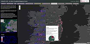 This map shows how residents of Irish communities rated their own health. This map shows how residents of Irish communities rated their own health.