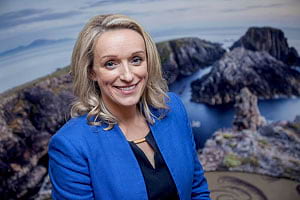 Rosita Mahony, a GIS and research coordinator, created the Ireland’s Call story map. Rosita Mahony, a GIS and research coordinator, created the Ireland’s Call story map.