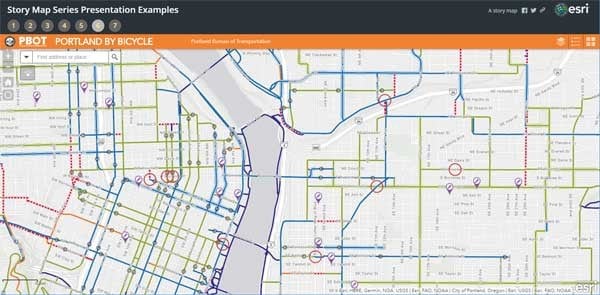 Learn How to Give Presentations Using an Esri Story Map Series App