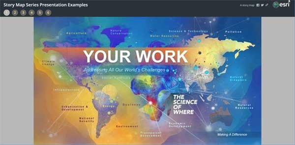 Learn How to Give Presentations Using an Esri Story Map Series App