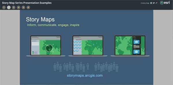 Learn How to Give Presentations Using an Esri Story Map Series App